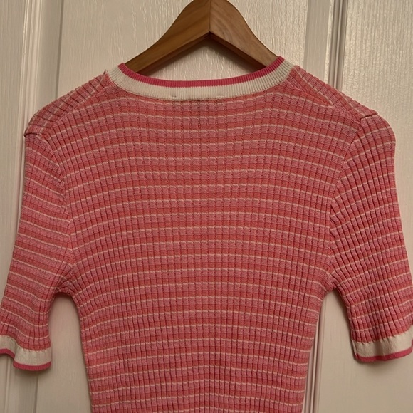 Maje Mime Short Sleeve Sweater - Picture 12 of 13